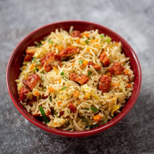 BONELESS CHICKEN FRIED RICE NON VEG