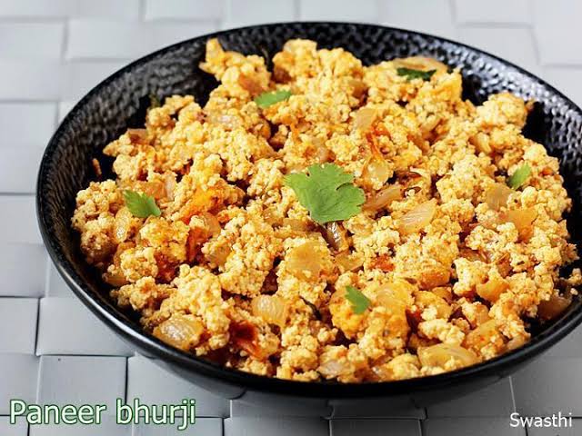 PANEER BHURJI VEG